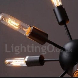 12 Ľahký retro vintage luster Sputnik