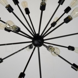 16 Light Vintage Retro Sputnik Luster