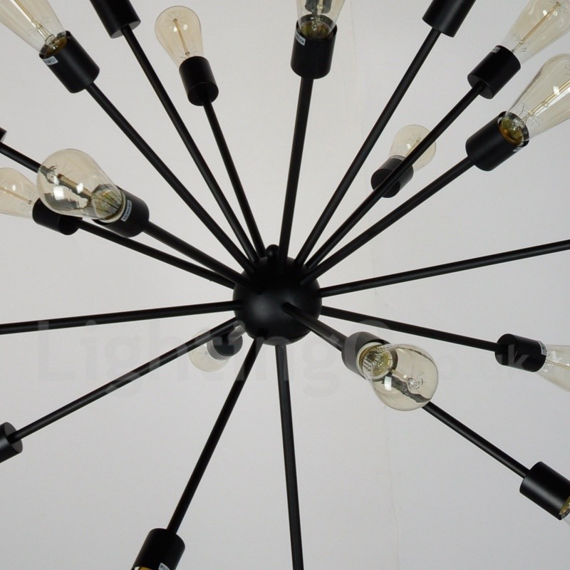 16 Light Vintage Retro Sputnik Luster