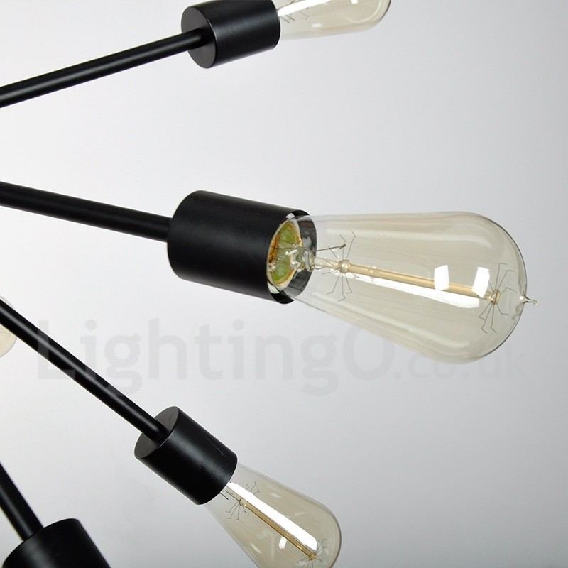 16 Light Vintage Retro Sputnik Luster