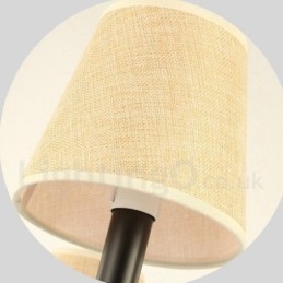 Jednoposchodová lusterová lampa Country Retro 6 Light