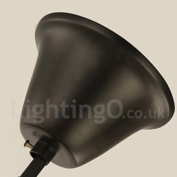 Jednoposchodová lusterová lampa Country Retro 6 Light