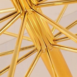 40 Light Golden 2-vrstvová moderná súčasná lustrová svetelná lampa