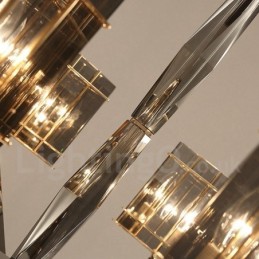 3 ľahké moderné súčasné jednoposchodové lustrové svietidlo