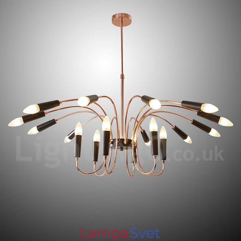 2 Tier 18 Light Moderné súčasné lustrové svetlo