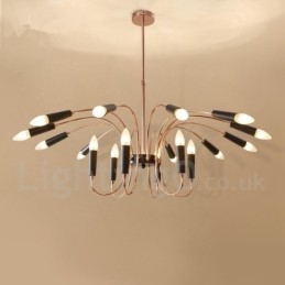 2 Tier 18 Light Moderné súčasné lustrové svetlo
