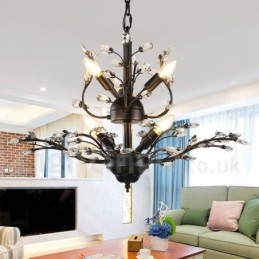 60CM Výška 45CM Široká Moderná súčasná 7 svetelná lustrová lampa Svetlo