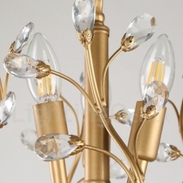 60CM Výška 45CM Široká Moderná súčasná 7 svetelná lustrová lampa Svetlo