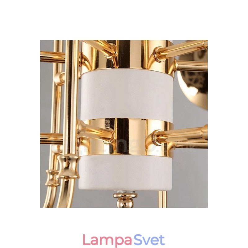 24 Ľahká lustrová lampa Moderné Svetlo v súčasnom štýle
