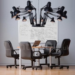 12 ľahkých moderných moderných jednoposchodových lustrových svietidiel