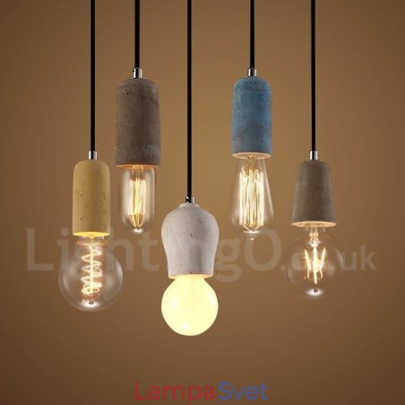 1 Light Rustic Lodge Concrte Pendant Light 1 Light Rustic Lodge Concrte Pendant Light