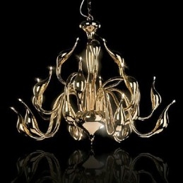 Moderný luster Light 18 Lights G4 Gold Plating