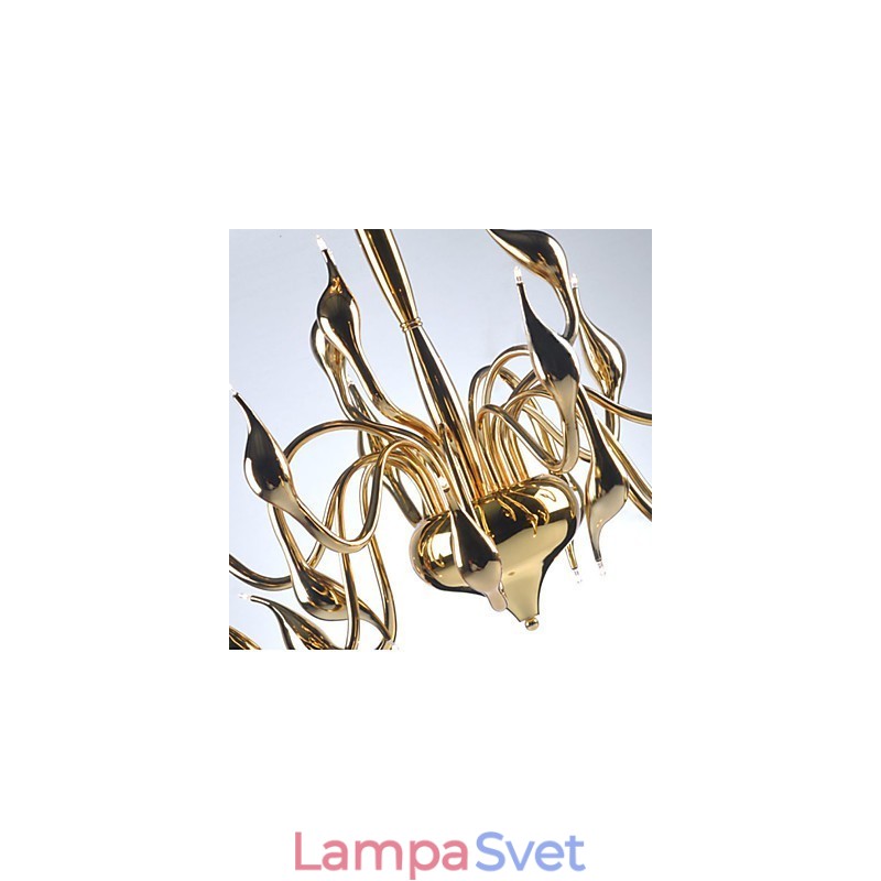 Moderný luster Light 18 Lights G4 Gold Plating