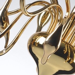 Moderný luster Light 18 Lights G4 Gold Plating