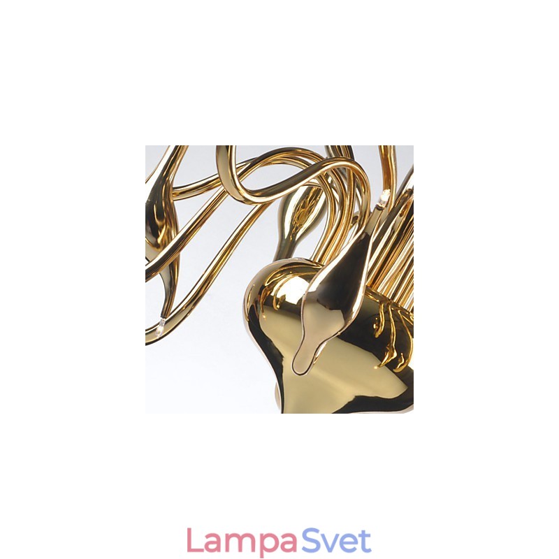 Moderný luster Light 18 Lights G4 Gold Plating