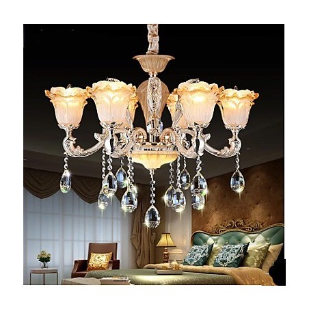 Závesná lampa European Style Retro Crystal Závesná lampa Americange Závesná lampa European Style Retro Crystal Závesná lampa Americange