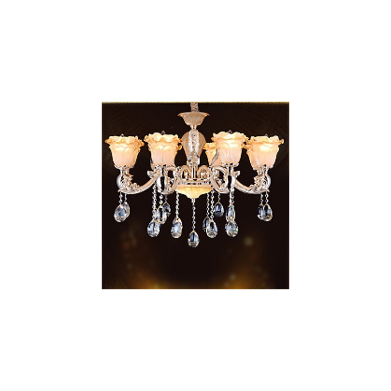 Závesná lampa European Style Retro Crystal Závesná lampa Americange