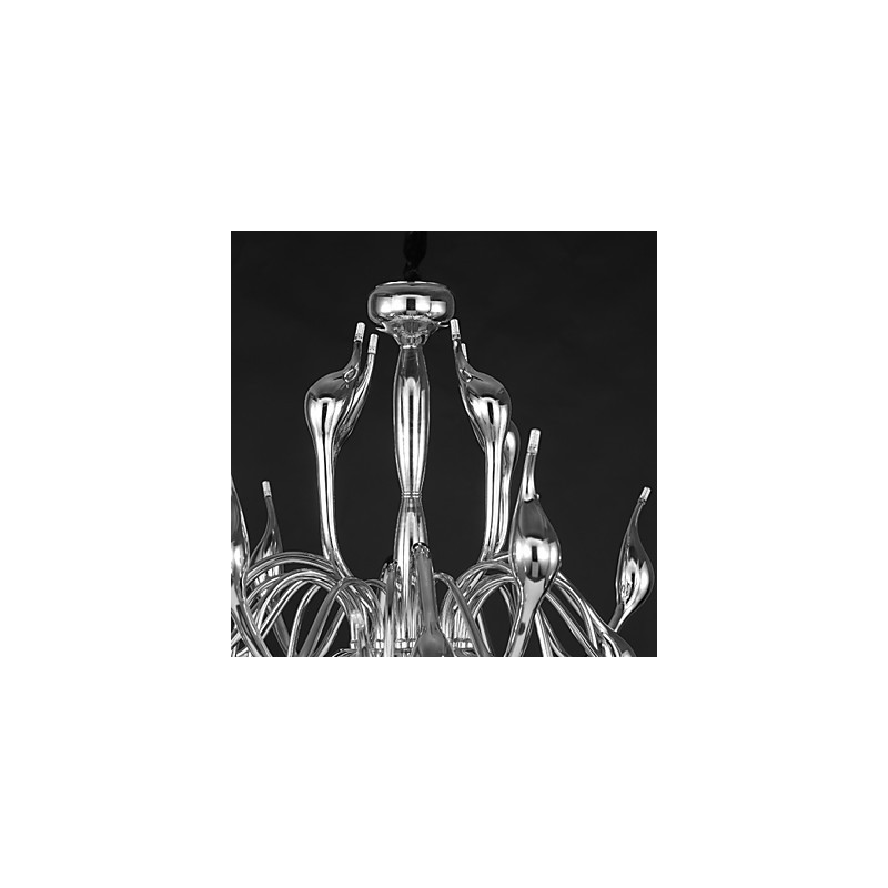 Moderné luster Light 18 Lights G4 Chrome Finish