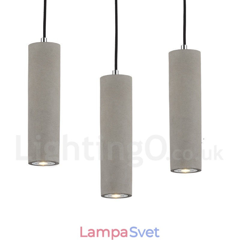 Moderné Contemporary 1 Light Concrte Závesné svietidlo