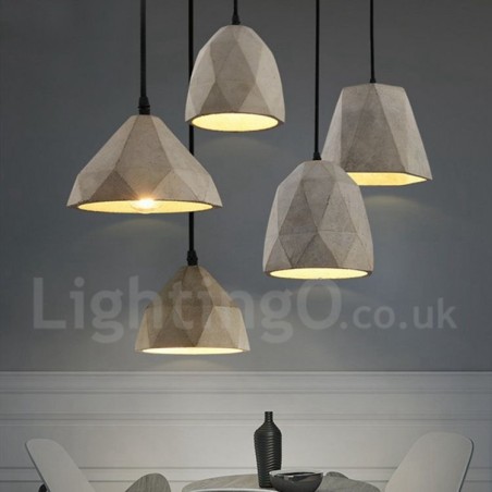 Závesné svietidlo Vintage Concrte 1 Light Závesné svietidlo Vintage Concrte 1 Light