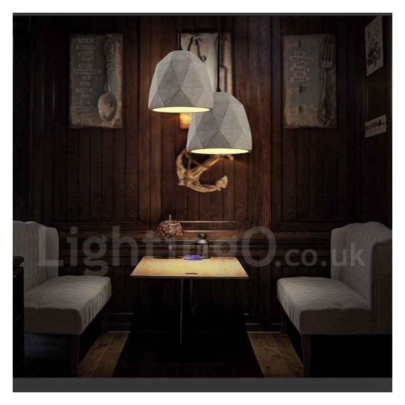 Závesné svietidlo Vintage Concrte 1 Light