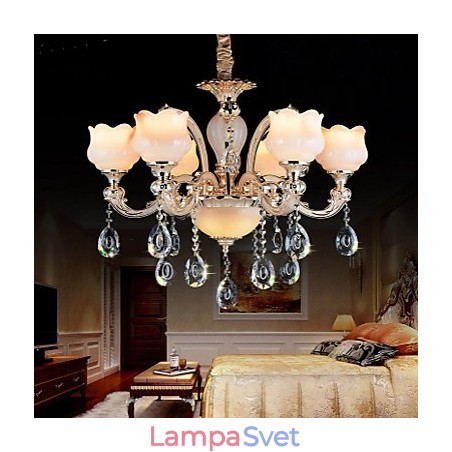 Závesná lampa v európskom štýle Jade Crystal Závesná lampa Závesná lampa v európskom štýle Jade Crystal Závesná lampa