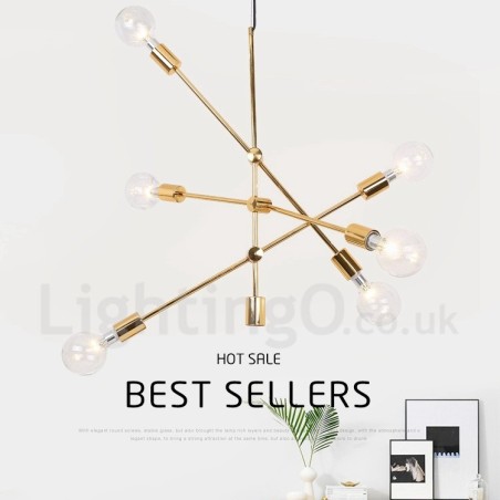 6 ľahký medený luster so skleneným tienidlom 6 ľahký medený luster so skleneným tienidlom