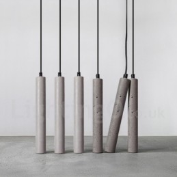 Modern Contemporary Concrte 1 Light Závesné svietidlo