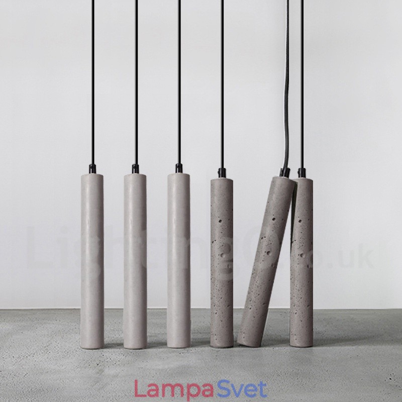 Modern Contemporary Concrte 1 Light Závesné svietidlo