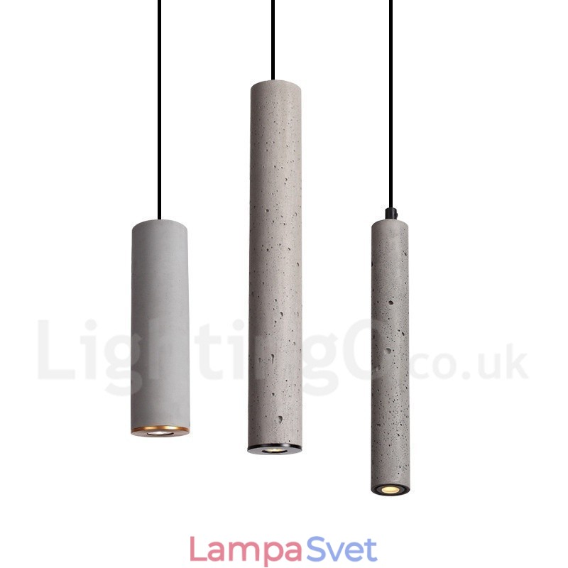 Modern Contemporary Concrte 1 Light Závesné svietidlo