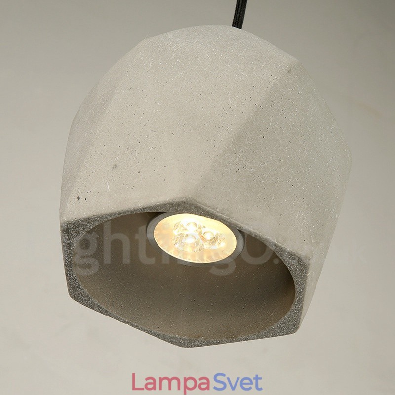 1 Light Concrte Závesné svietidlo