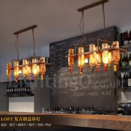 Tradičné klasické kovové závesné svietidlo