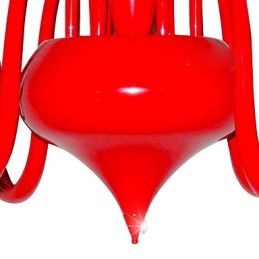Moderný luster Light 18 Lights G4 Red Paint