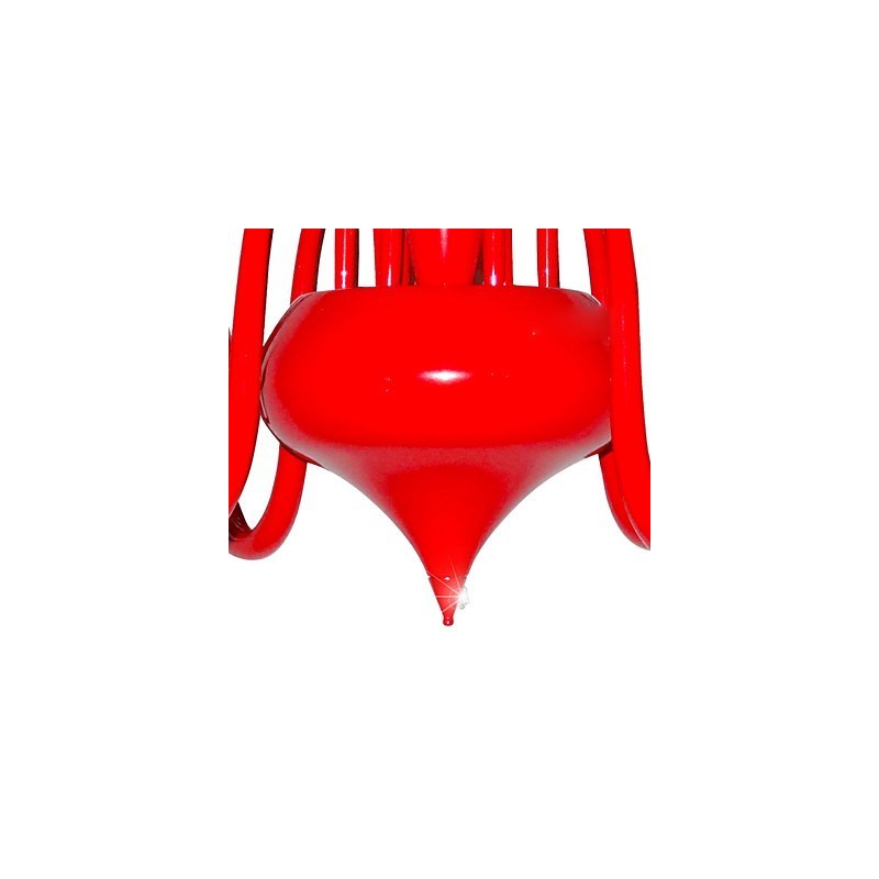 Moderný luster Light 18 Lights G4 Red Paint