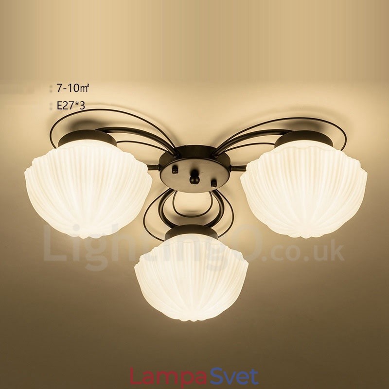 3 Integrovaný luster Light Rustic Lodge