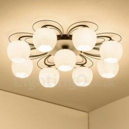 9 Integrovaný luster Light Rustic Lodge