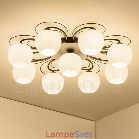 9 Integrovaný luster Light Rustic Lodge 9 Integrovaný luster Light Rustic Lodge