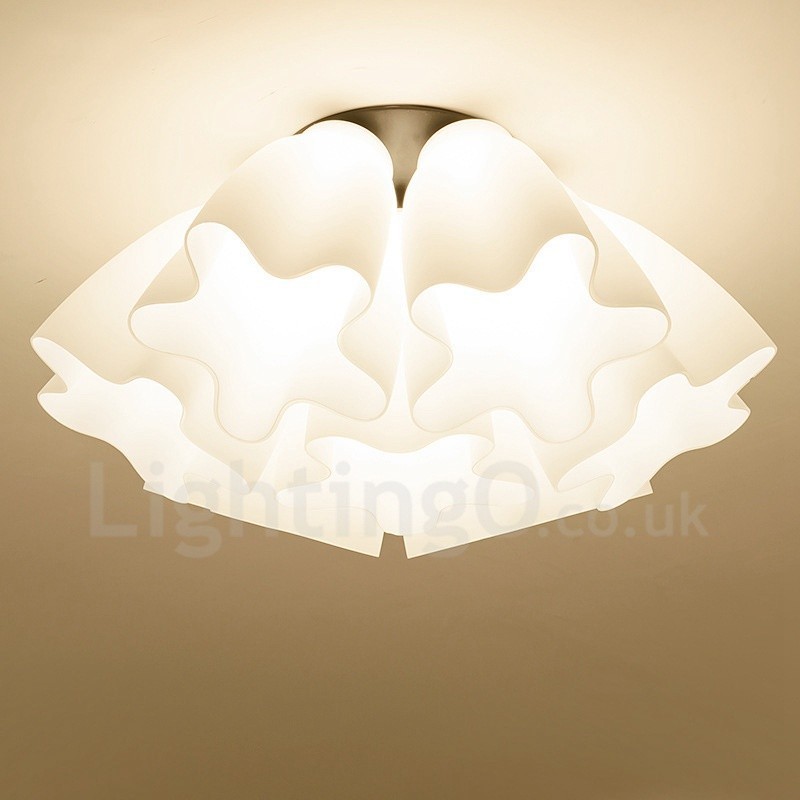 7 Integrovaný luster Light Rustic Lodge