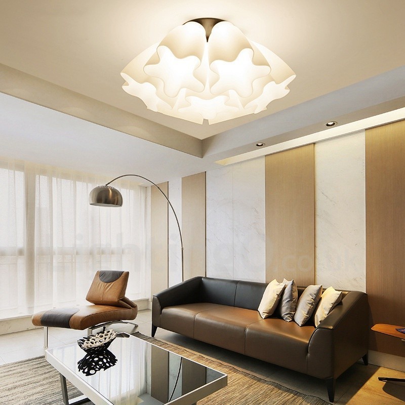 7 Integrovaný luster Light Rustic Lodge