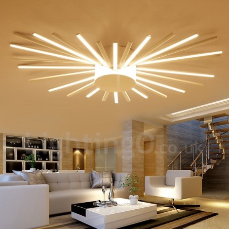28 Ľahký moderný súčasný integrovaný kovový luster 28 Ľahký moderný súčasný integrovaný kovový luster