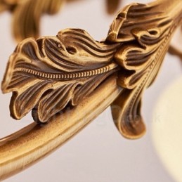 15 Ľahký tradičný klasický integrovaný kovový luxusný luster