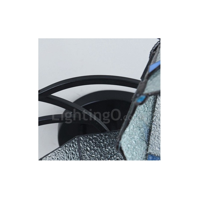 11 Kovový integrovaný kúpeľňový luster ľahkého stredomorského štýlu