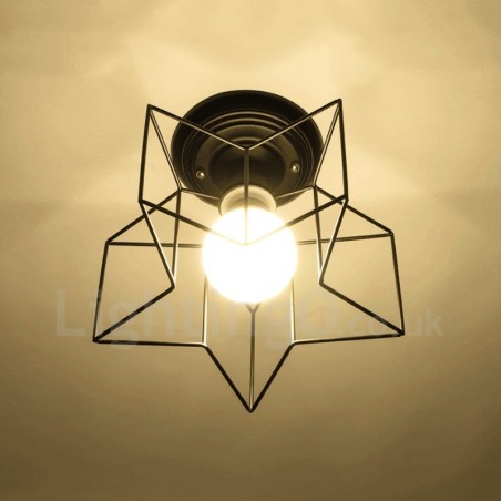 Integrovaný luster Single Light Rustic Lodge Integrovaný luster Single Light Rustic Lodge