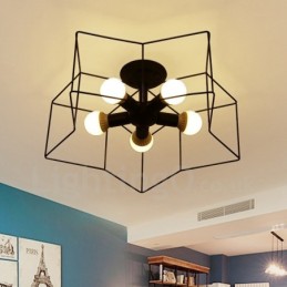 5 Integrovaný luster Light Rustic Lodge