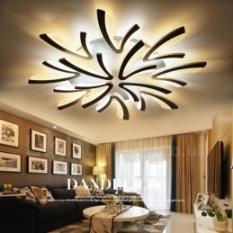 12 Ľahký moderný súčasný integrovaný luster