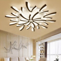 15 Ľahký moderný súčasný integrovaný 1 luster