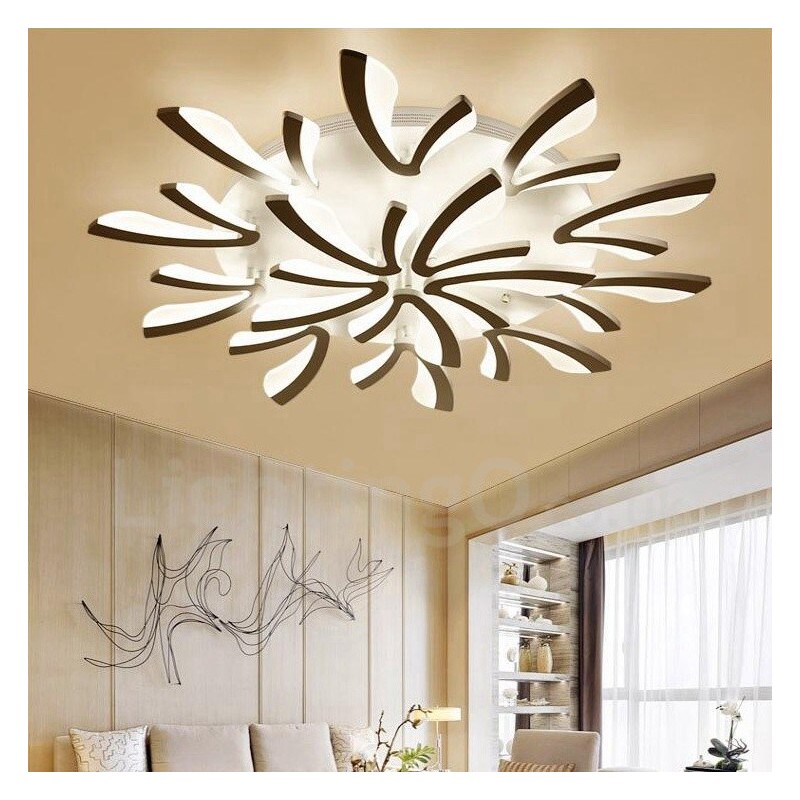 15 Ľahký moderný súčasný integrovaný 1 luster