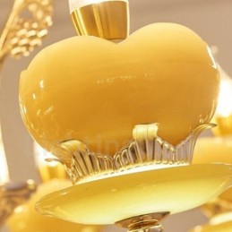 15 Ľahký tradičný klasický integrovaný kovový luster