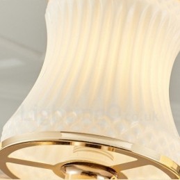 6 Ľahký tradičný klasický integrovaný kovový luxusný sviečkový luster