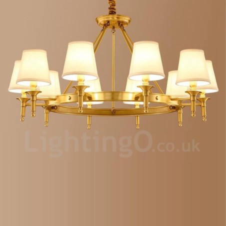 Integrovaný kovový luster 10 Light Rustic Lodge Integrovaný kovový luster 10 Light Rustic Lodge
